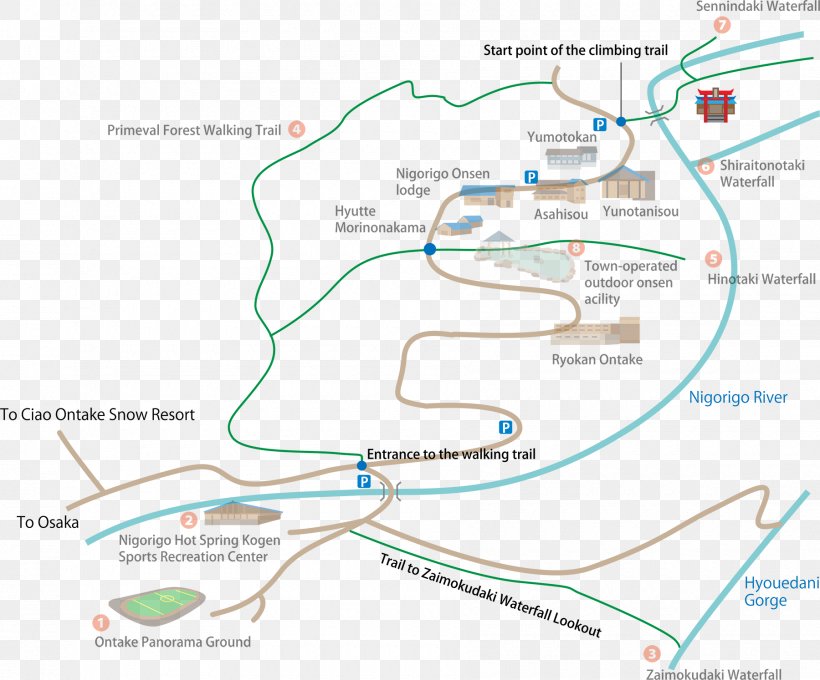 Mount Ontake Hida-Osaka Station Diagram Map, PNG, 1800x1494px, Diagram, Area, Ebook, Ereaders, Japan Download Free