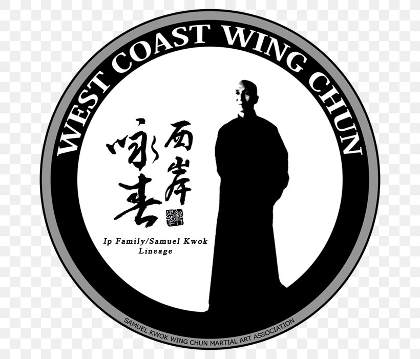 West Coast Wing Chun San Diego Logo Shifu, PNG, 700x700px, Wing Chun, Black, Black And White, Brand, California Download Free