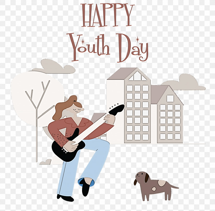 Youth Day, PNG, 3000x2946px, Youth Day, Cartoon, Digital Art, Drawing, Line Art Download Free