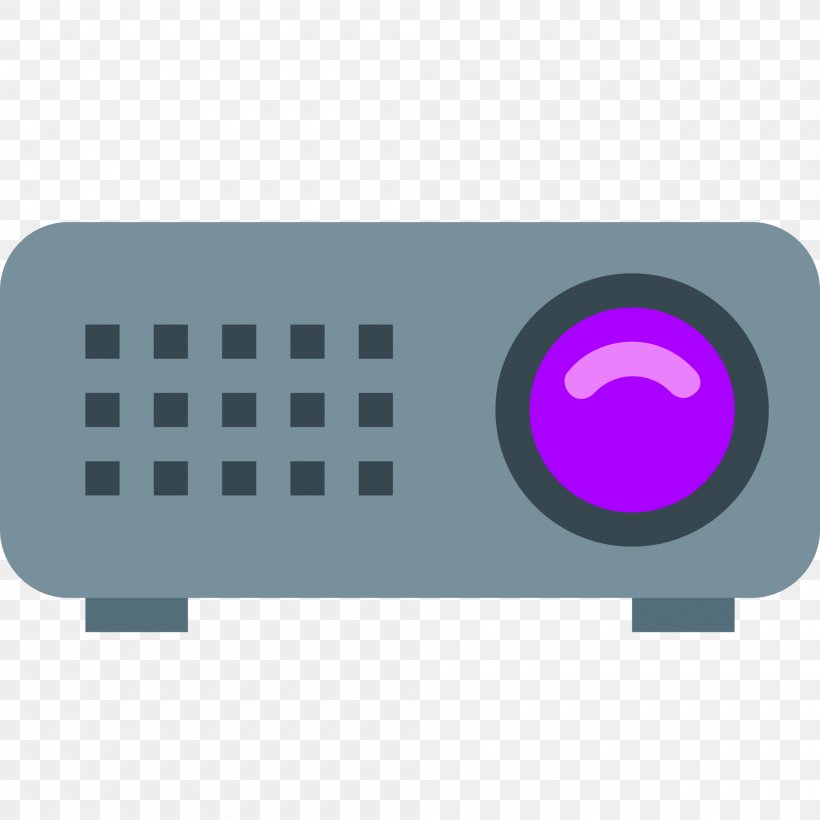 Multimedia Projectors Flat Design, PNG, 2000x2000px, Multimedia Projectors, Brand, Computer Monitors, Film, Flat Design Download Free