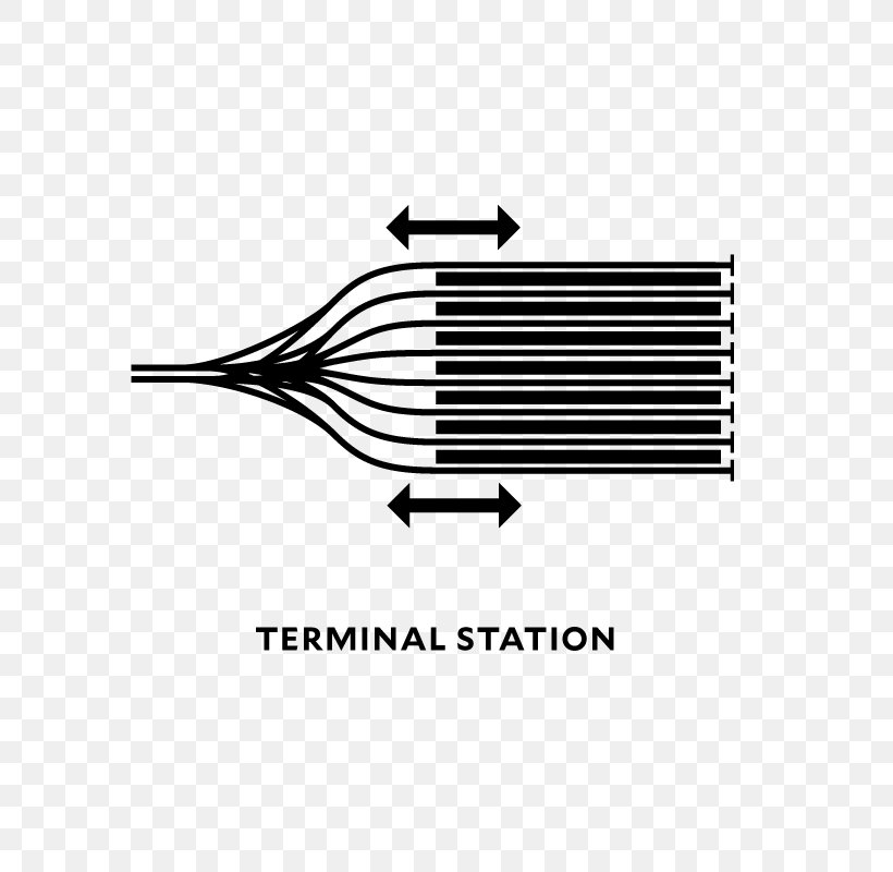 Train Station Grand Central Terminal Passenger Track, PNG, 800x800px, Train, Airport Terminal, Black, Black And White, Brand Download Free