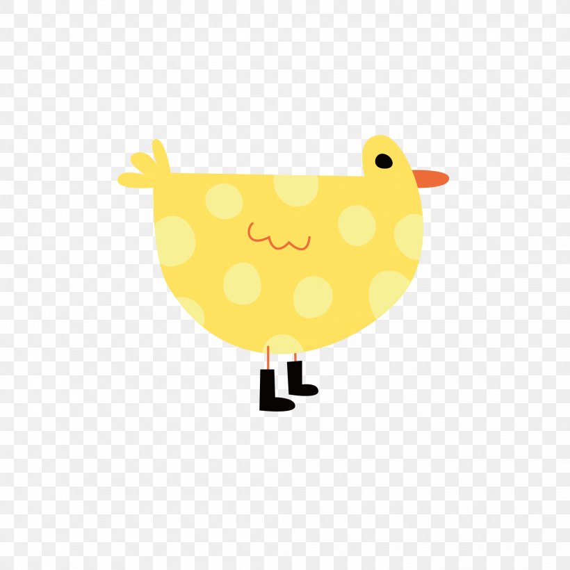 Chicken Bird Duck Yellow Illustration, PNG, 2083x2083px, Chicken, Area, Beak, Bird, Cartoon Download Free