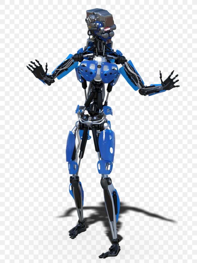 Robot Action & Toy Figures Figurine Character Mecha, PNG, 730x1095px, Robot, Action Figure, Action Toy Figures, Character, Electric Blue Download Free