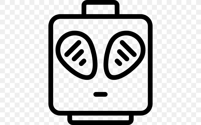 Smiley Emoticon, PNG, 512x512px, Smiley, Area, Black And White, Emoticon, Extraterrestrial Life Download Free