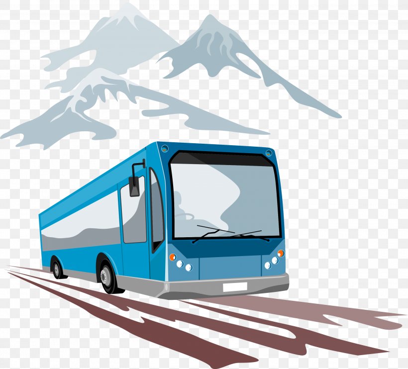 Tour Bus Service Coach Minibus, PNG, 2705x2450px, Bus, Automotive Design, Blue, Brand, Coach Download Free