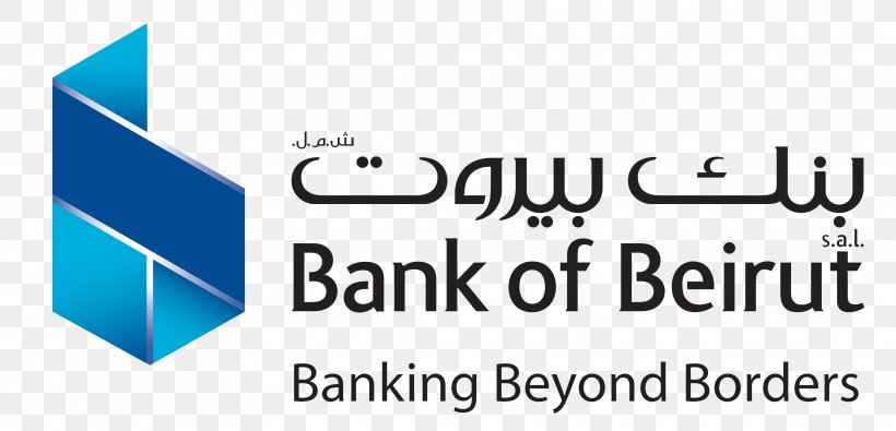Bank Of Beirut BOB Finance, PNG, 3543x1709px, Bank, Area, Beirut, Blue, Branch Download Free