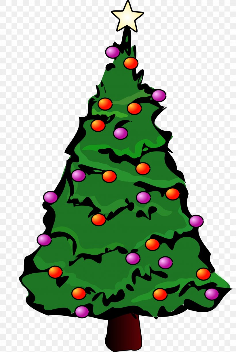 Christmas Tree Clip Art, PNG, 1979x2950px, Christmas Tree, Cartoon, Christmas, Christmas Decoration, Christmas Ornament Download Free
