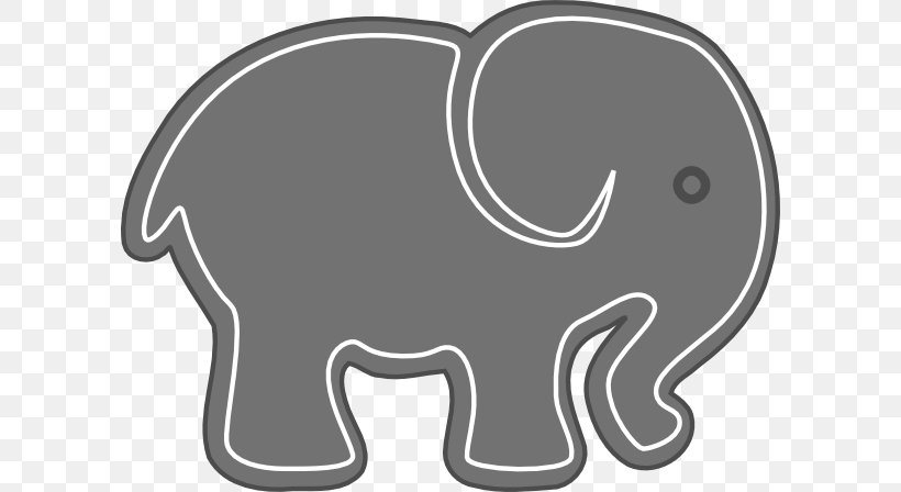 Clip Art African Elephant Indian Elephant Openclipart, PNG, 600x448px, African Elephant, Baby Elephant, Black, Blue, Carnivoran Download Free