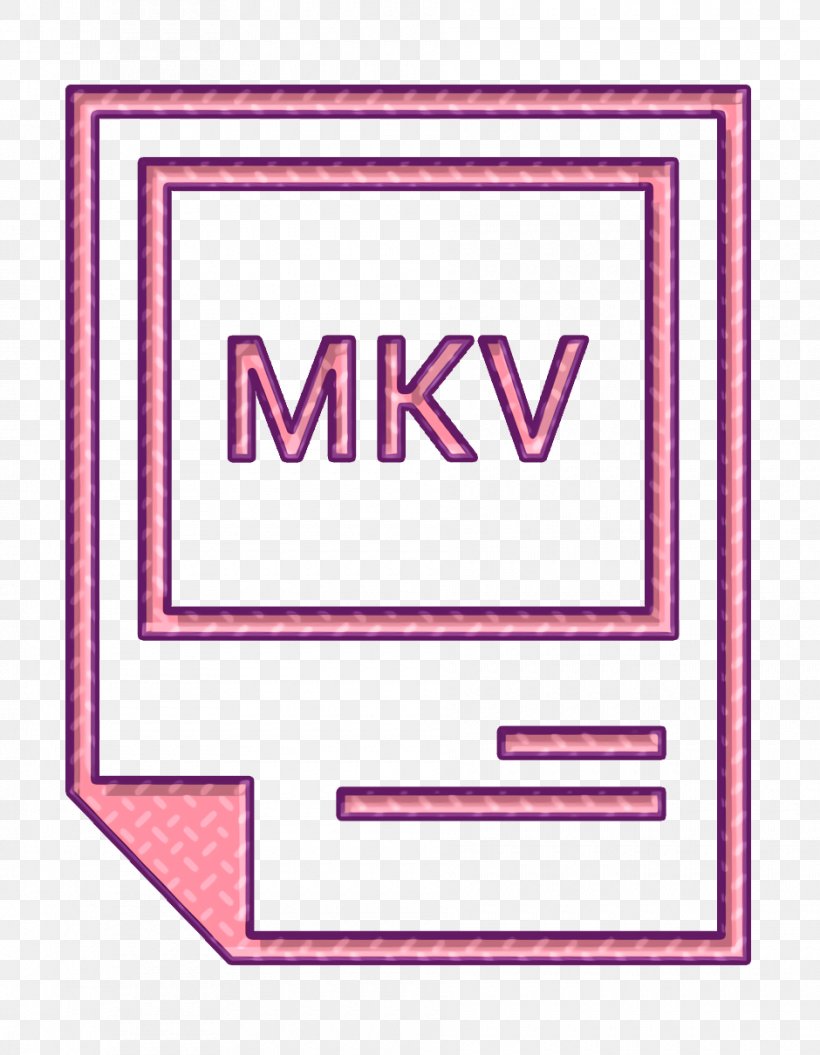 Extention Icon File Icon Mkv Icon, PNG, 940x1210px, Extention Icon, File Icon, Magenta, Mkv Icon, Pink Download Free