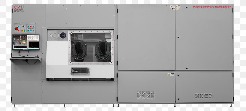 Chemical Vapor Deposition Furnace Major Appliance Silicon Carbide Manufacturing, PNG, 1100x500px, Chemical Vapor Deposition, Cvd Equipment Corporation, Electronics, Engineering, Furnace Download Free
