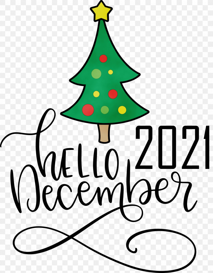 Christmas Day, PNG, 2343x3000px, Hello December, Bauble, Christmas Day, Christmas Tree, Conifers Download Free