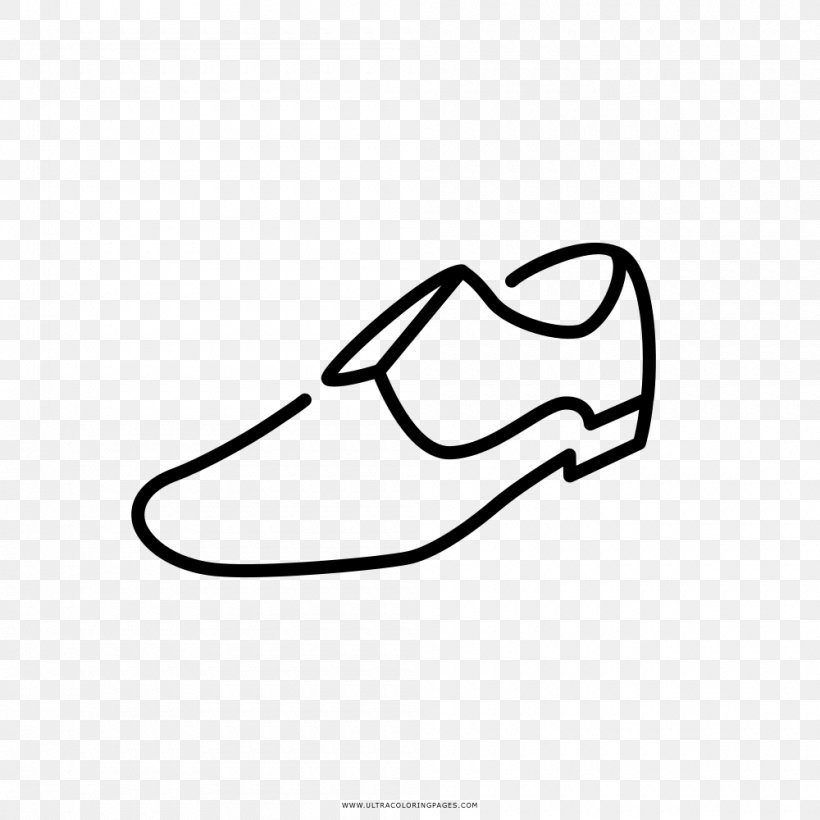 Coloring Book Drawing Shoe Sneakers Black And White, PNG, 1000x1000px, Coloring Book, Area, Artwork, Ausmalbild, Black Download Free