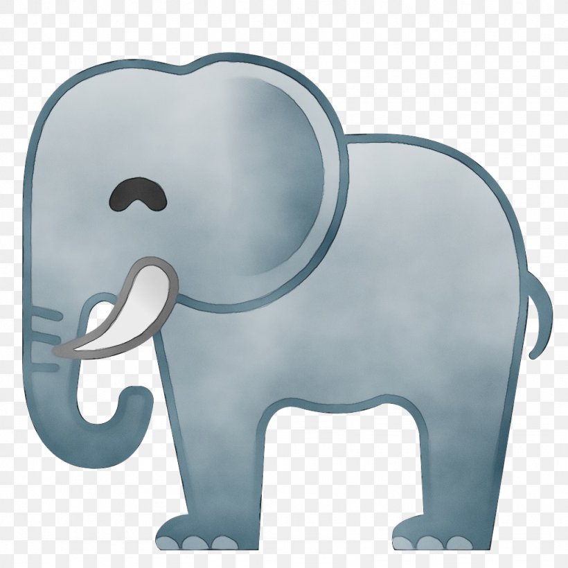 Indian Elephant, PNG, 1024x1024px, Watercolor, African Elephant, Cartoon, Elephant, Elephants And Mammoths Download Free