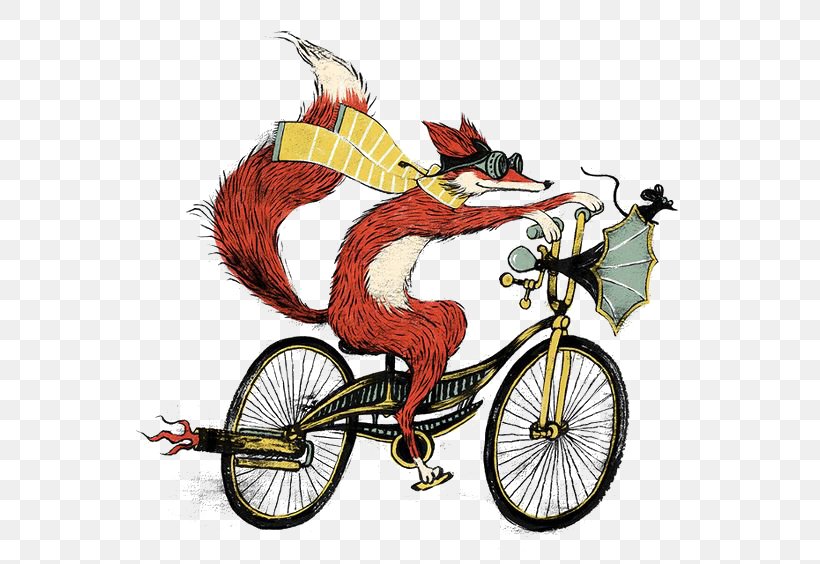 Mr. Fox Bicycles And Bicycling Drawing Art, PNG, 564x564px, Mr Fox, Art, Artist, Bicycle, Bicycles And Bicycling Download Free