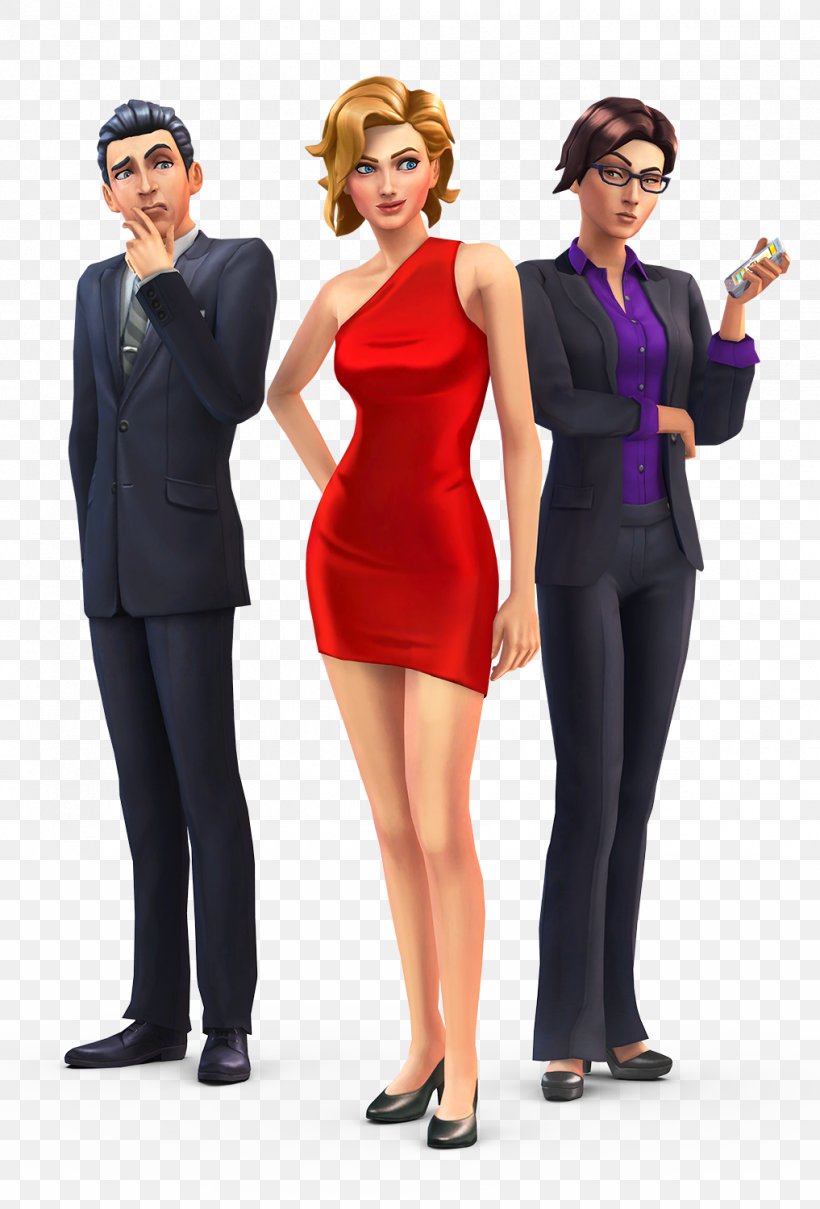 The Sims 4: Get To Work The Sims 3: Ambitions The Sims 4: Cats & Dogs The Sims 3: Generations The Sims 3: Seasons, PNG, 1017x1500px, Sims 4 Get To Work, Electronic Arts, Expansion Pack, Fashion Model, Formal Wear Download Free