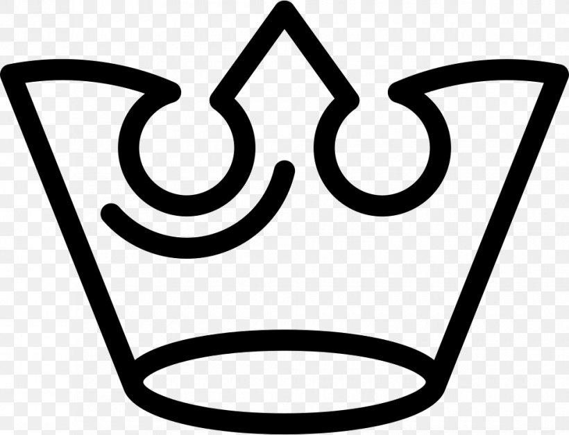 Crown Clip Art Image, PNG, 980x750px, Crown, Area, Black And White, Coroa Real, Drawing Download Free