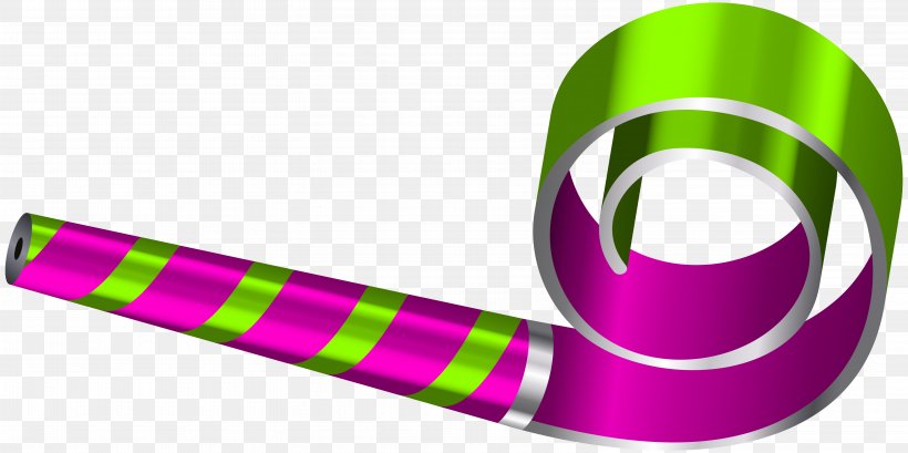 Party Horn Whistle Clip Art, PNG, 6233x3116px, Party Horn, Birthday, Green, Horn, Magenta Download Free