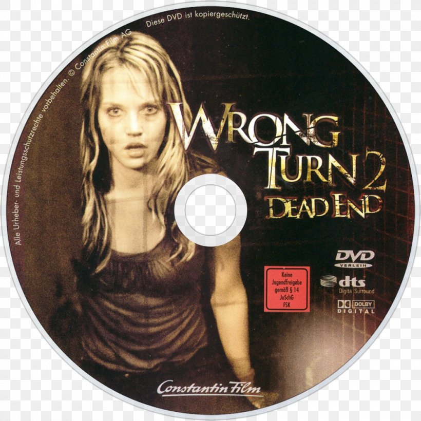 Wrong Turn 2: Dead End DVD YouTube Blu-ray Disc Wrong Turn Film Series, PNG, 1000x1000px, Wrong Turn 2 Dead End, Album Cover, Bluray Disc, Compact Disc, Dvd Download Free
