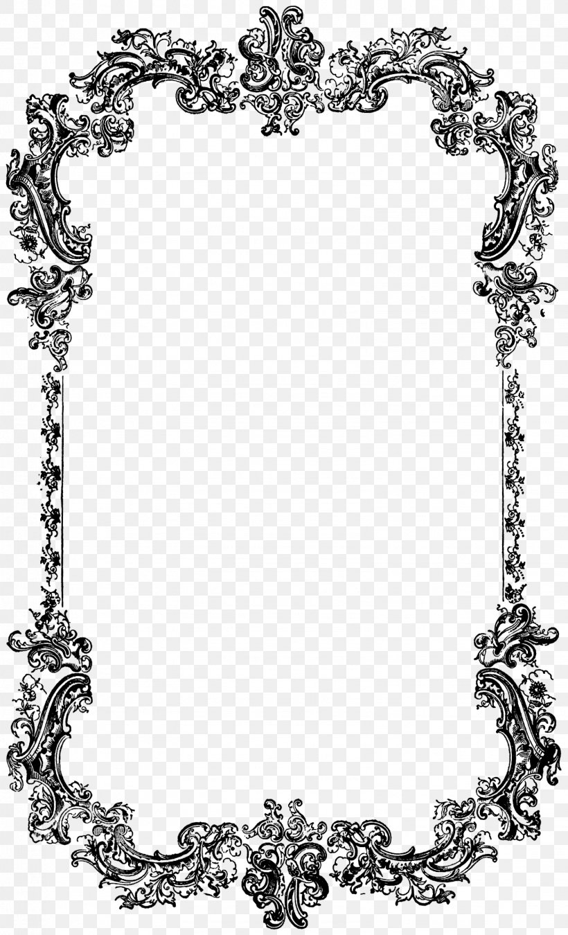 Clip Art, PNG, 1569x2585px, Picture Frames, Art, Black And White, Body Jewelry, Calligraphy Download Free