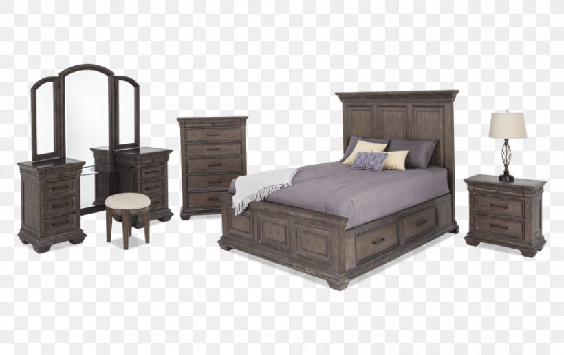 Bedside Tables Bob's Discount Furniture Bedroom Furniture Sets, PNG, 846x534px, Table, Bed, Bed Frame, Bedding, Bedroom Download Free