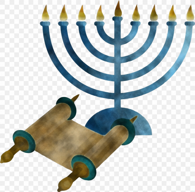Candle Hanukkah Happy Hanukkah, PNG, 2887x2838px, Candle, Hanukkah, Happy Hanukkah, Jewish Festival, Menorah Download Free