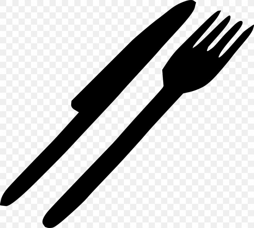 Knife Fork Spoon Clip Art, PNG, 1280x1152px, Knife, Black, Black And White, Cutlery, Fork Download Free