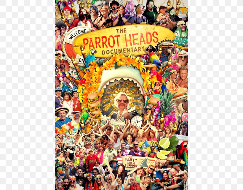 Parrothead Jimmy Buffett: A Good Life All The Way YouTube Film, PNG, 640x640px, Parrot, Advertising, Carnival, Crowd, Documentary Film Download Free