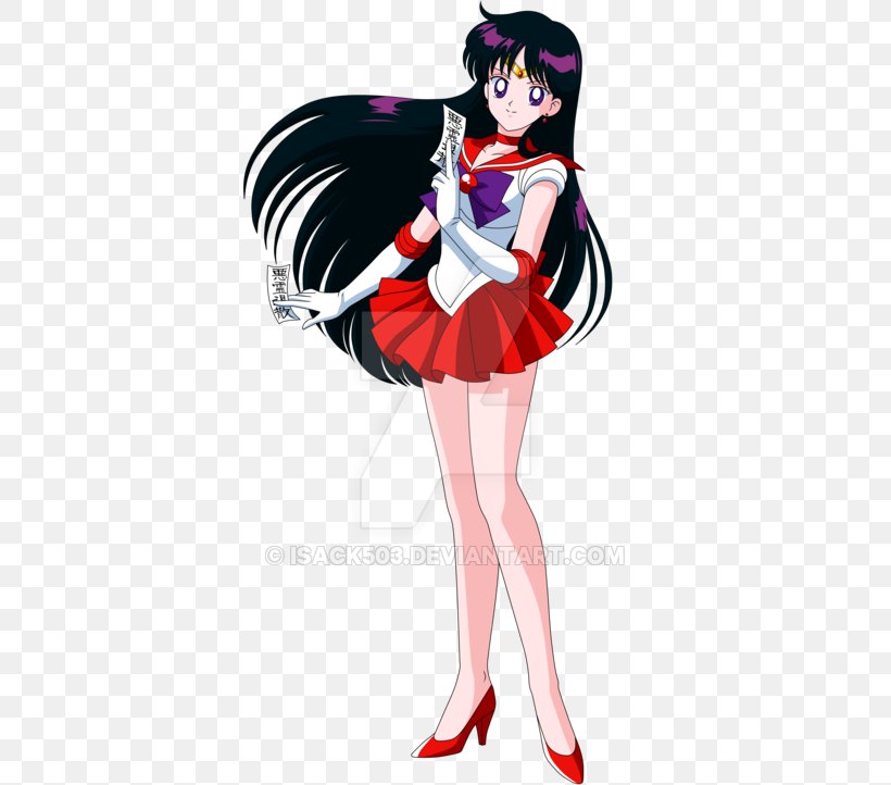 Sailor Mars Sailor Jupiter Chibiusa Sailor Venus Sailor Moon, PNG, 400x722px, Watercolor, Cartoon, Flower, Frame, Heart Download Free