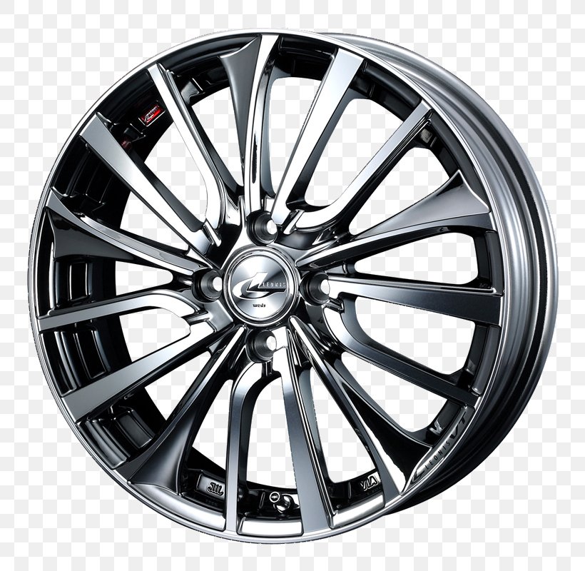 Car Weds Honda Elysion Alloy Wheel Toyota Prius C, PNG, 800x800px, Car, Alloy Wheel, Auto Part, Autofelge, Automotive Design Download Free