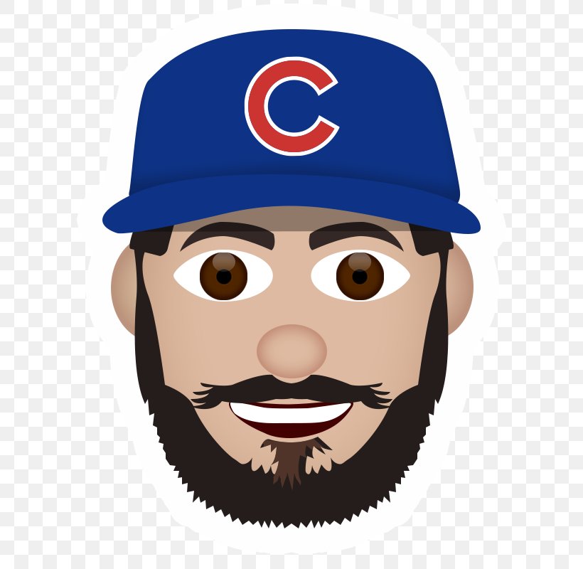 Chicago Cubs 2015 Major League Baseball Season Emoji Baseball Player ...