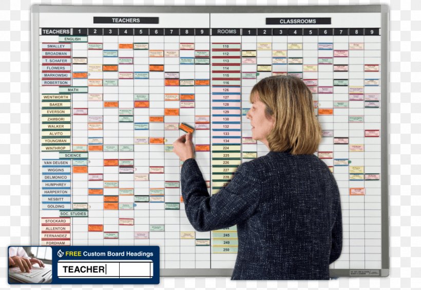 Magnatag Schedule School Teacher Dry-Erase Boards, PNG, 1000x688px, Magnatag, Communication, Dryerase Boards, Goal, Management Download Free