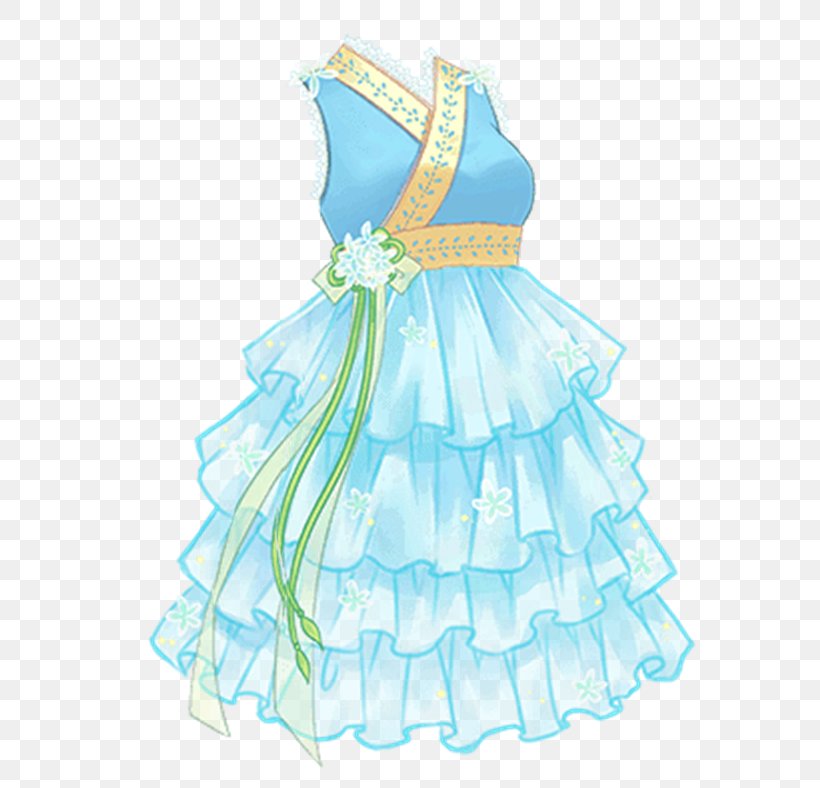 Party Dress Clothing Drawing Ball Gown, PNG, 652x788px, Watercolor, Cartoon, Flower, Frame, Heart Download Free