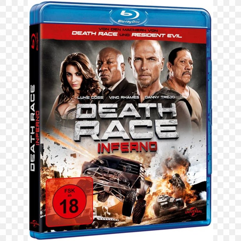 Roel Reiné Death Race 3: Inferno Carl Lucas Hollywood Blu-ray Disc, PNG, 1024x1024px, Hollywood, Action Film, Bluray Disc, Danny Trejo, Death Race Download Free