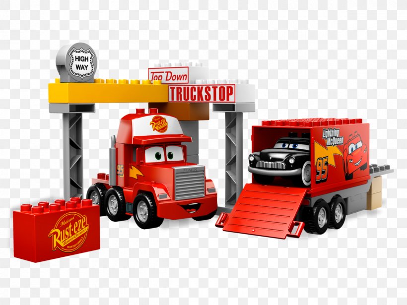 Car Lightning McQueen Mack Trucks Lego Duplo, PNG, 1200x900px, Car, Cars, Construction Set, Forklift Truck, Lego Download Free