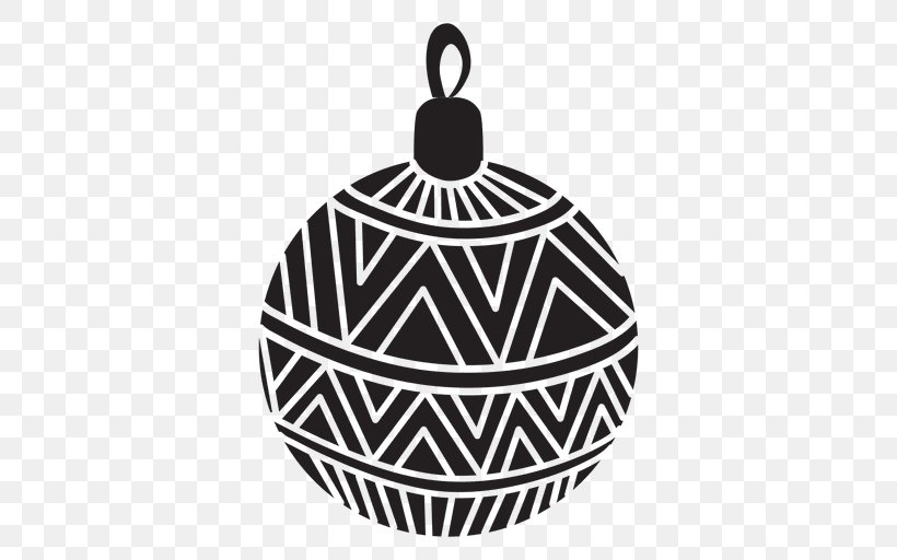 Christmas Ornament Silhouette Christmas Decoration Pattern, PNG, 512x512px, Christmas Ornament, Ball, Black And White, Christmas, Christmas Card Download Free