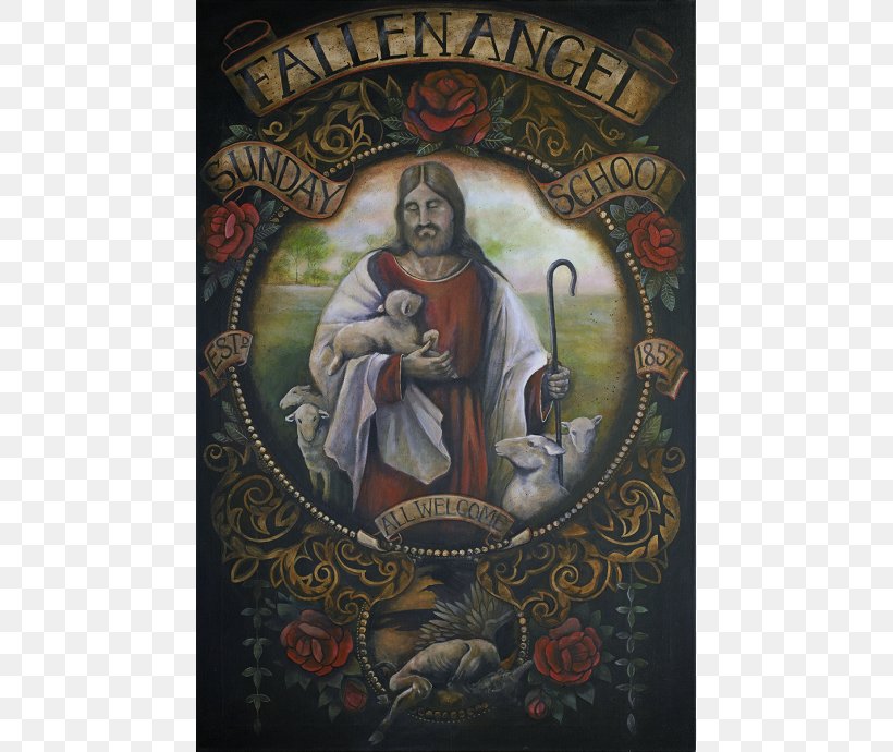 Tattoo Artist Religion Fallen Angel, PNG, 690x690px, Art, Angel, Fallen Angel, Miniature, Religion Download Free