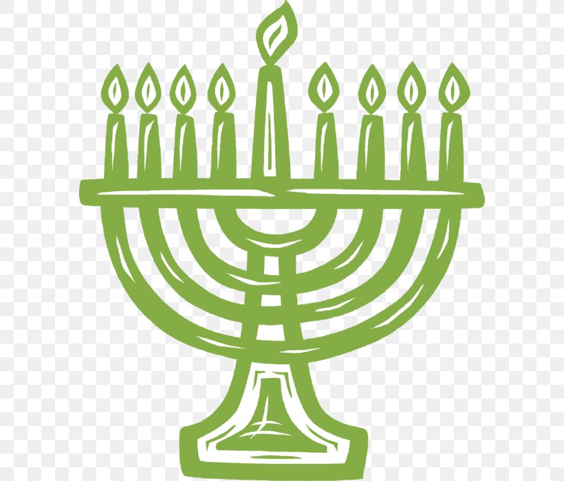 Clip Art Menorah Hanukkah Judaism Illustration, PNG, 590x700px, Menorah, Candle, Candle Holder, Event, Green Download Free