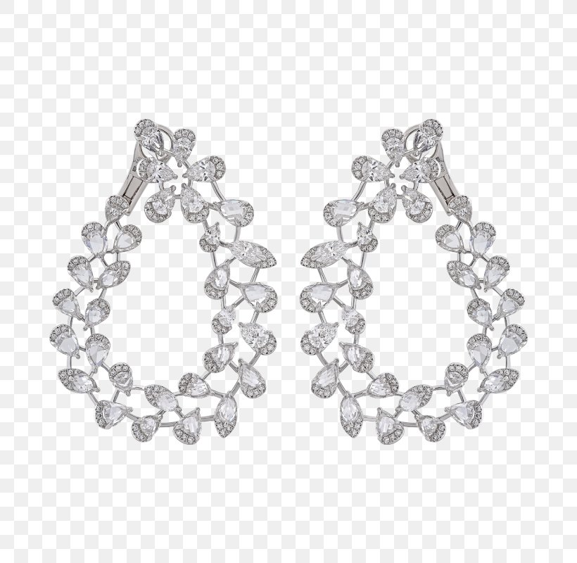 Earring Jewellery Gemstone Diamond Necklace, PNG, 800x800px, Earring, Black And White, Blingbling, Body Jewellery, Body Jewelry Download Free
