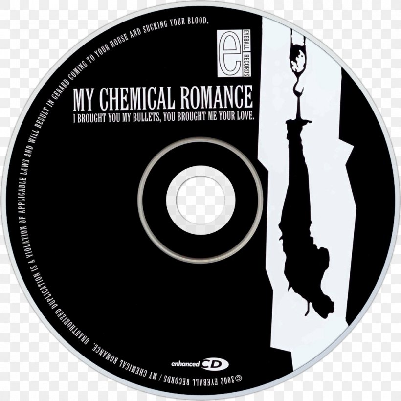 My Chemical Romance I Brought You My Bullets, You Brought Me Your Love The Black Parade Danger Days: The True Lives Of The Fabulous Killjoys Three Cheers For Sweet Revenge, PNG, 1000x1000px, My Chemical Romance, Album, Black Parade, Brand, Compact Disc Download Free