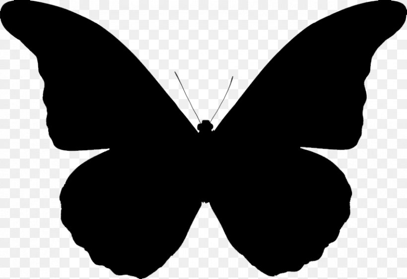 Vector Graphics Clip Art Image Openclipart Illustration, PNG, 851x585px, Silhouette, Art, Black, Blackandwhite, Brushfooted Butterfly Download Free