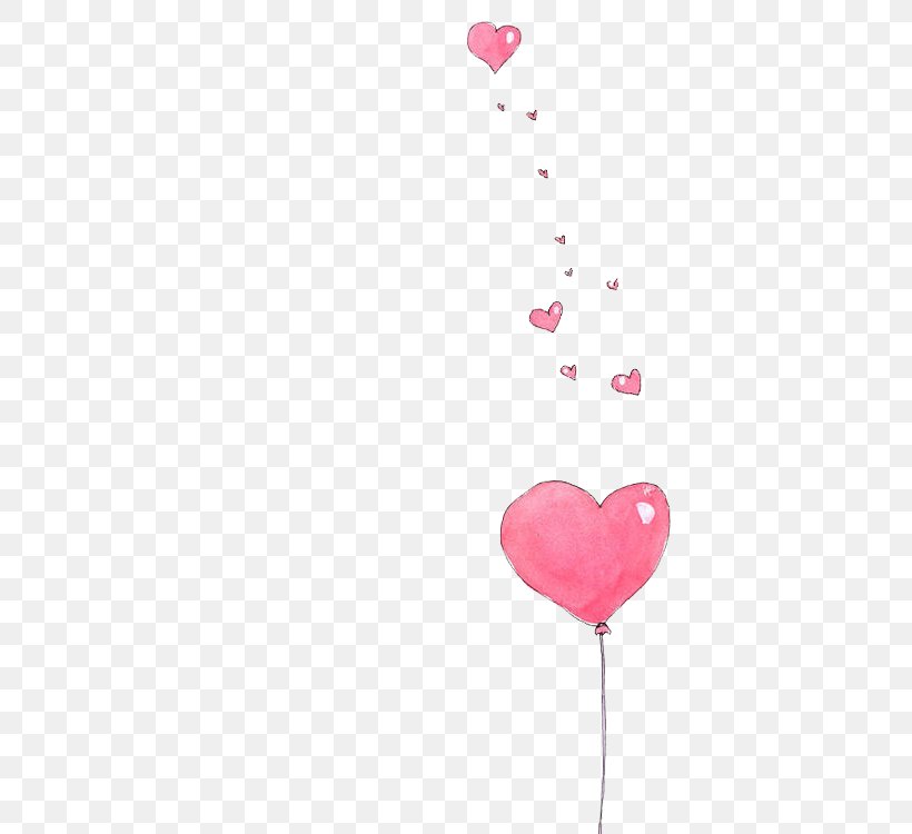 Balloon Heart Paper Drawing Watercolor Painting, PNG, 469x750px, Balloon, Art, Drawing, Greeting Note Cards, Heart Download Free