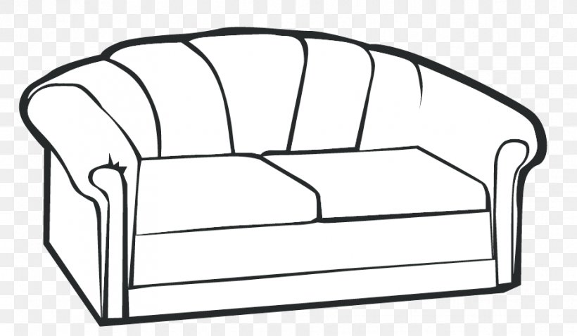 Couch Furniture Coloring Book Bed Zig-Zag Chair, PNG, 931x543px, Couch, Area, Bed, Black, Black And White Download Free