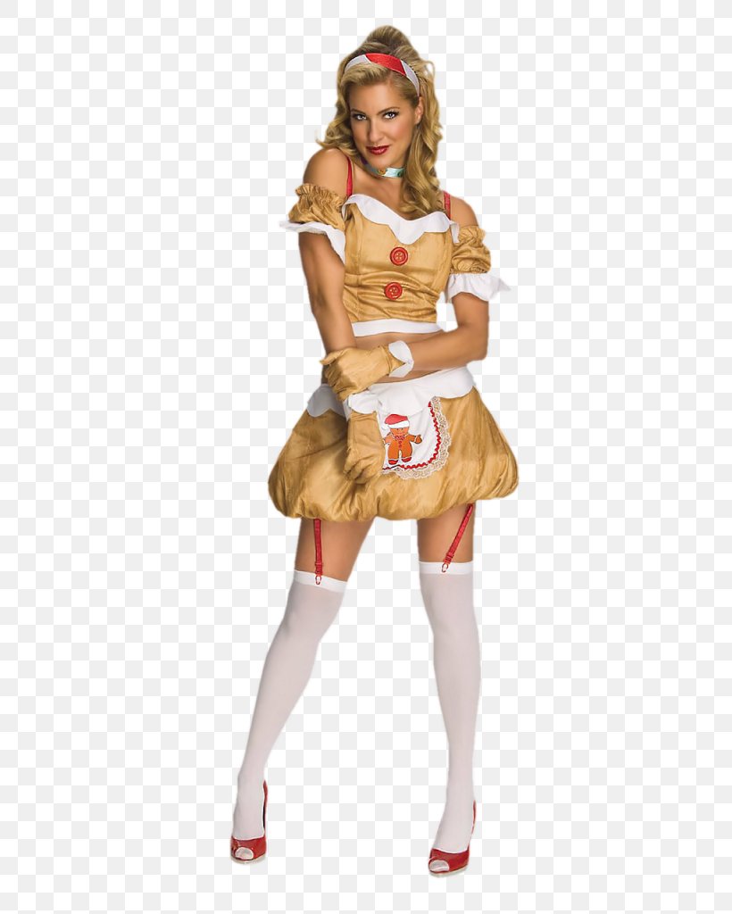 Halloween Costume Clothing Woman Gingerbread Man, PNG, 446x1024px, Watercolor, Cartoon, Flower, Frame, Heart Download Free