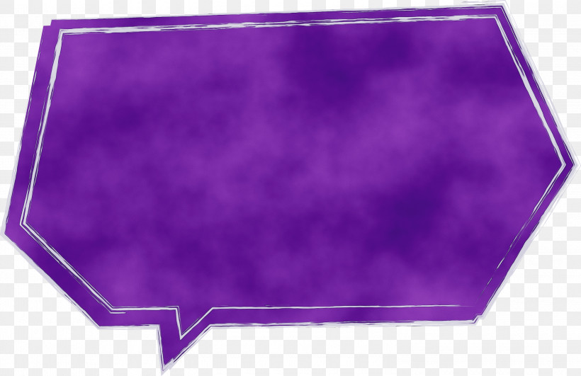 Violet Purple Lilac Magenta Rectangle, PNG, 3000x1945px, Thought Bubble, Lilac, Magenta, Paint, Purple Download Free