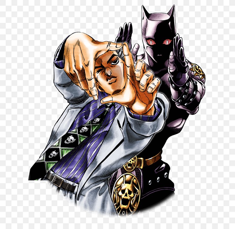 Yoshikage Kira Josuke Higashikata JoJo's Bizarre Adventure Stardust Crusaders Jotaro Kujo, PNG, 720x800px, Watercolor, Cartoon, Flower, Frame, Heart Download Free