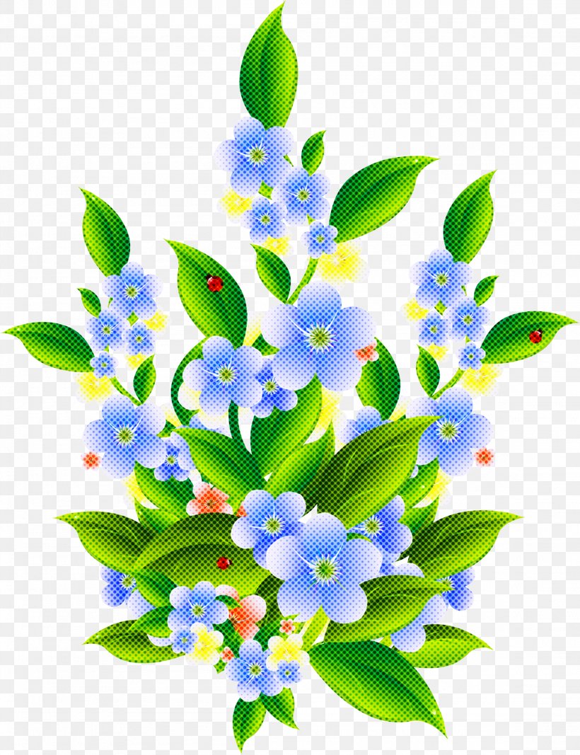 Flower Blue Plant Forget-me-not Flowering Plant, PNG, 2304x3000px, Flower, Blue, Bouquet, Branch, Flowering Plant Download Free