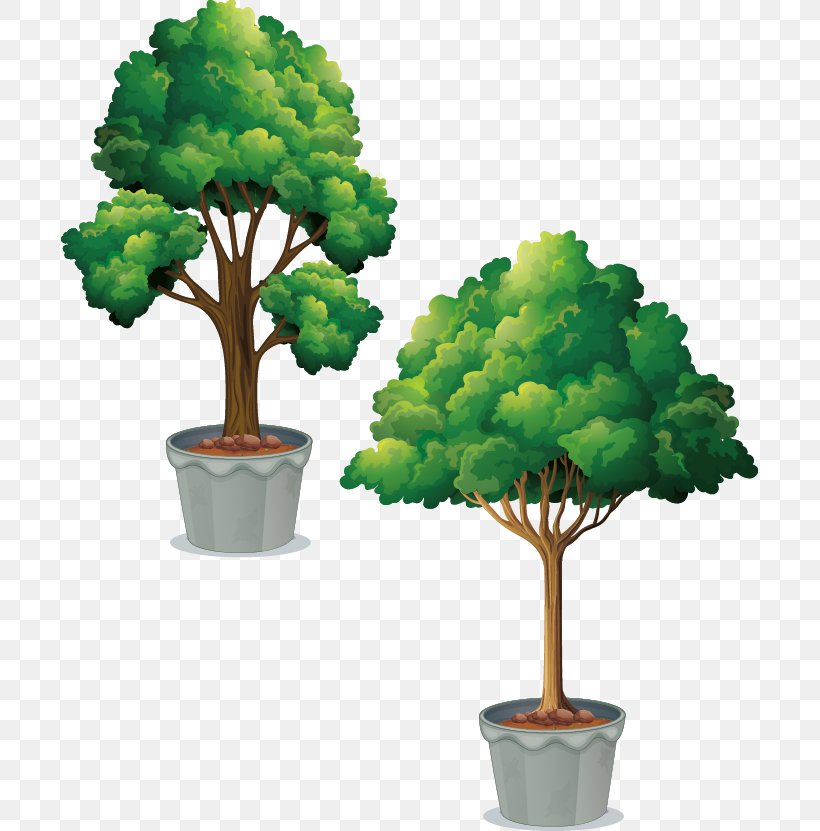 Tree Arecaceae Royalty-free Illustration, PNG, 697x831px, Tree, Arecaceae, Bonsai, Can Stock Photo, Cartoon Download Free