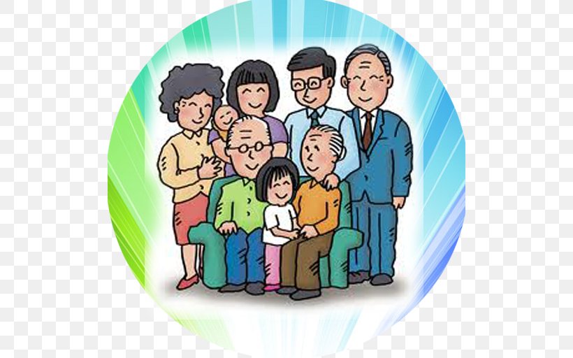 Hindu Joint Family Nuclear Family Extended Family Grandparent, PNG, 512x512px, Hindu Joint Family, Area, Cartoon, Child, Communication Download Free