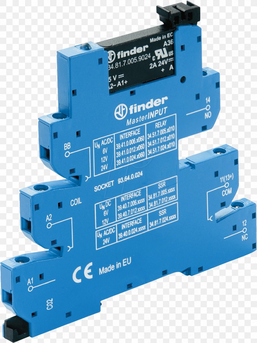 Solidstate Relay Electronics DIN Rail Electrical Switches, PNG