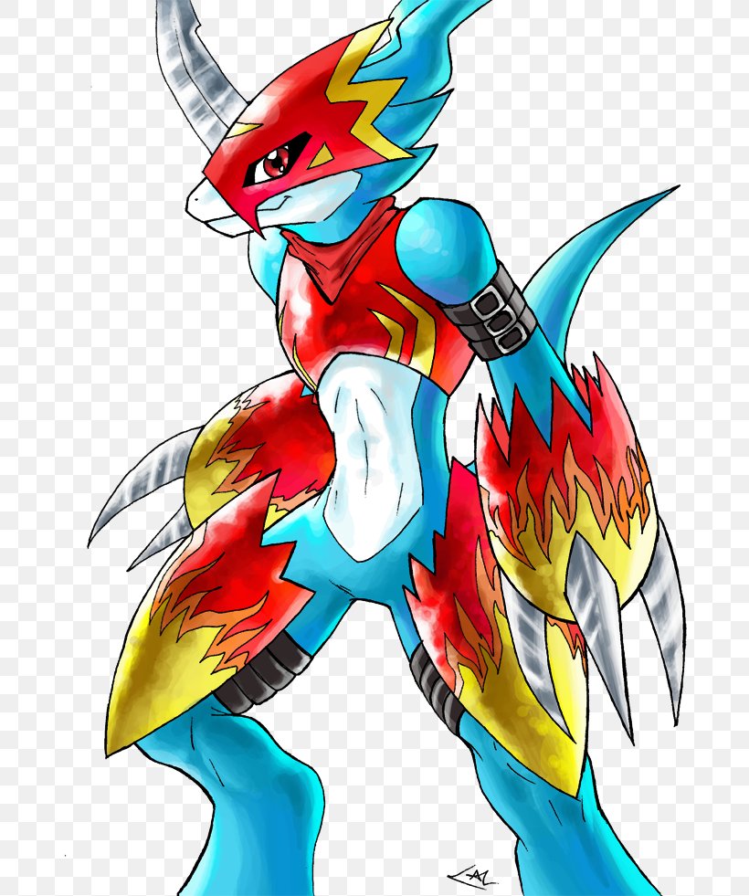Flamedramon Veemon Digimon Masters Drawing, PNG, 700x981px, Watercolor, Cartoon, Flower, Frame, Heart Download Free